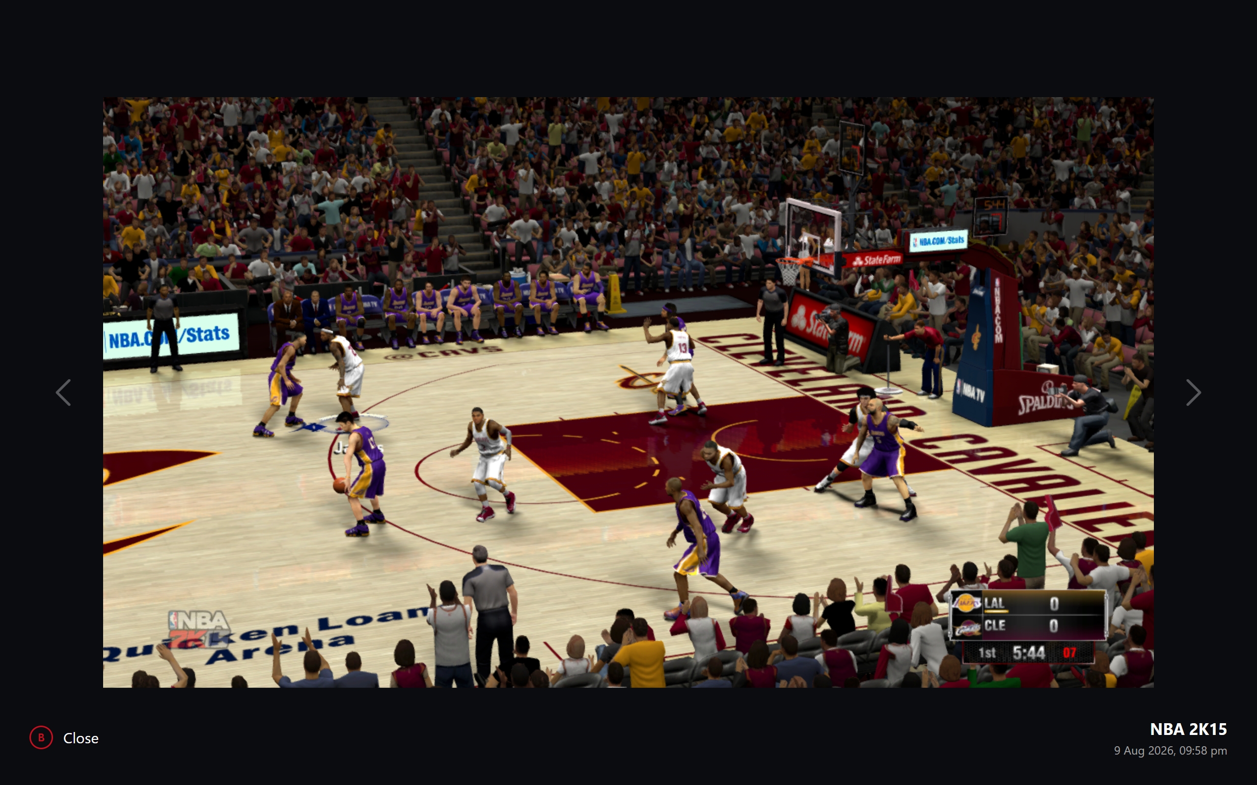 Screenshot viewer  -  full screen