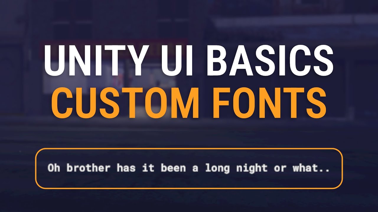 Unity UI Basics
